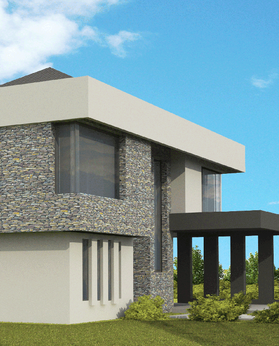 render casa st thomas este arquitectura domotica
