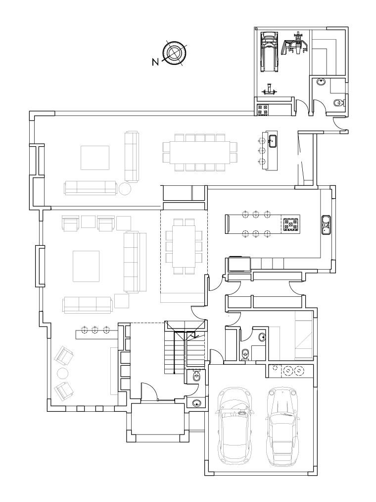 plano casa planta baja