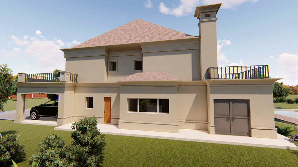 render arquitectura casa country st thomas