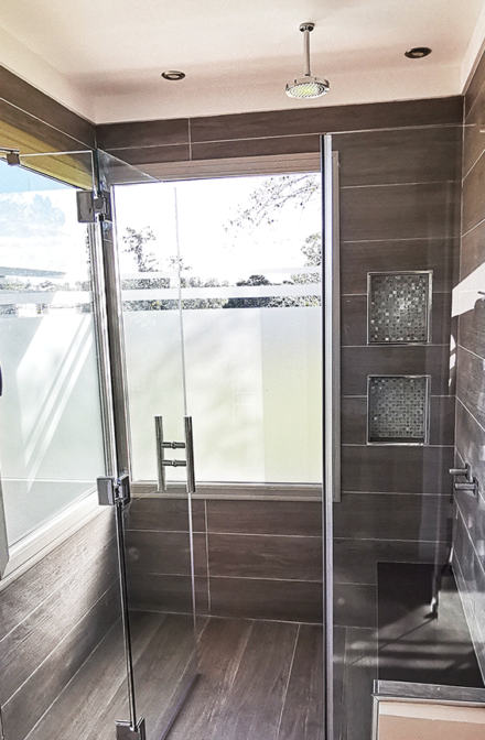 ducha moderna baño vidrio