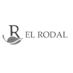 logo El rodal blanco y negro